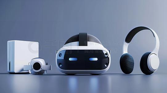 vr设备电子产品产品实物摄影图片